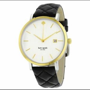 Kate Spade Metro Grand Quilted Leather Watch